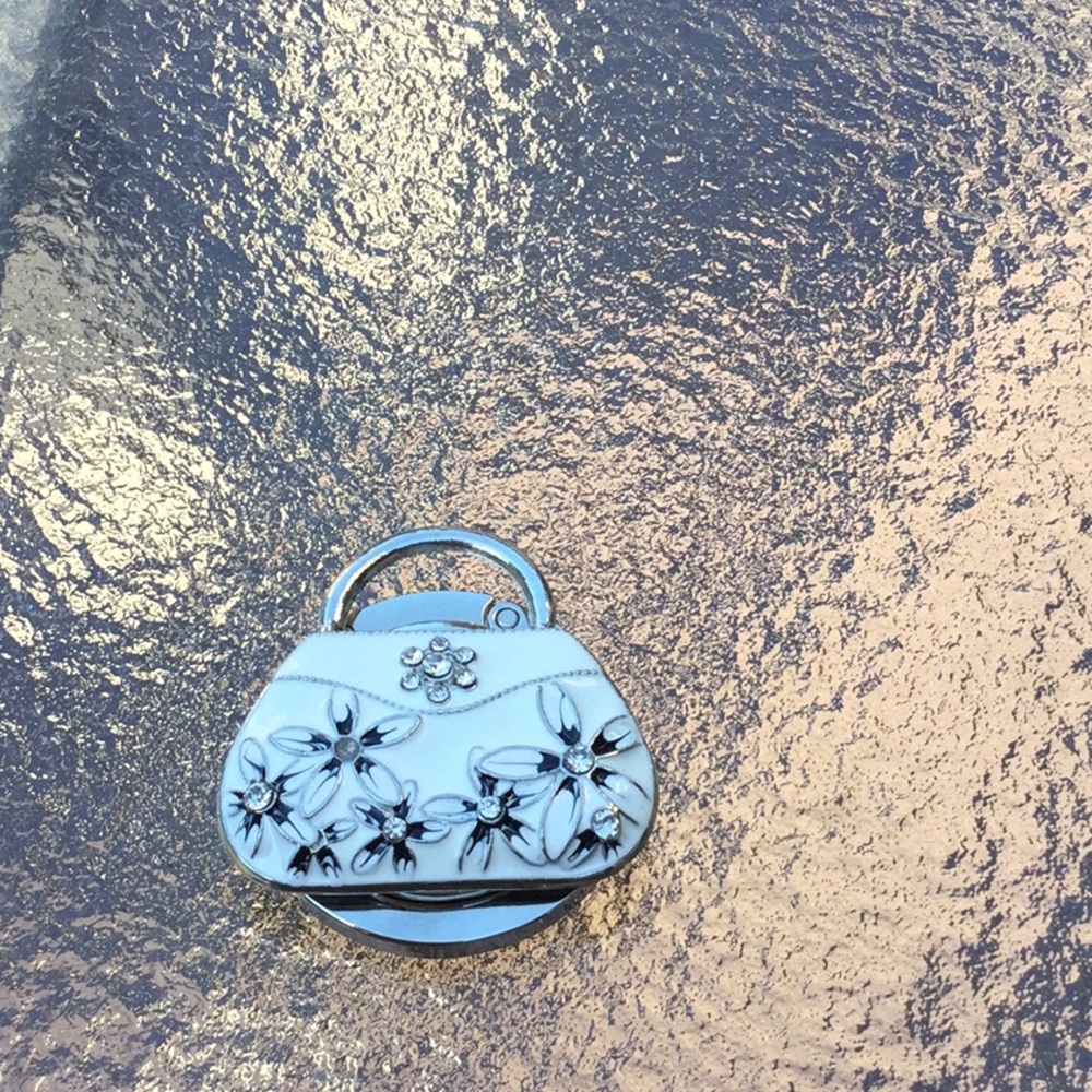 Handbag hook hanger space saver bars restaurants - Picture 7 of 9